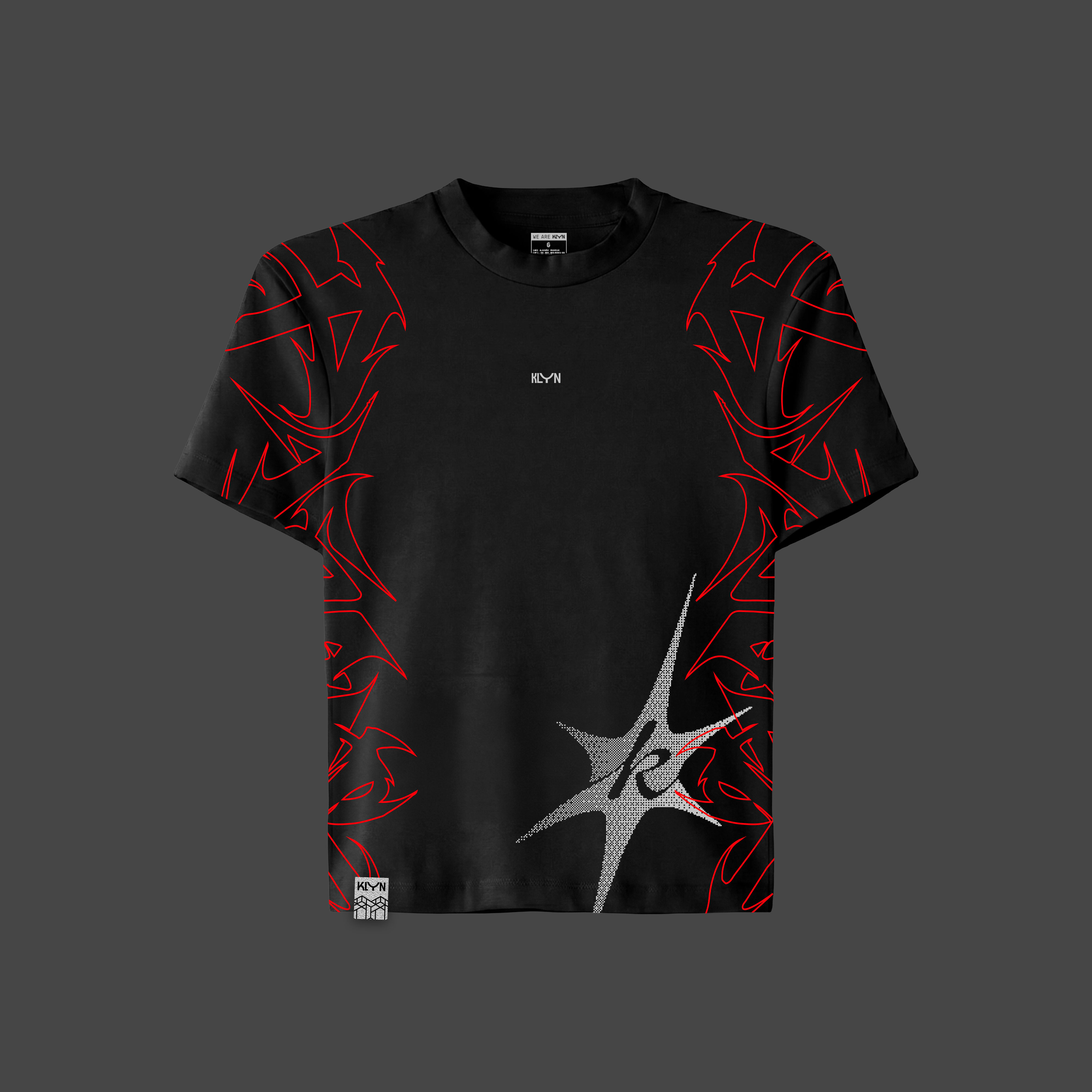Baby Tee Black Frente
